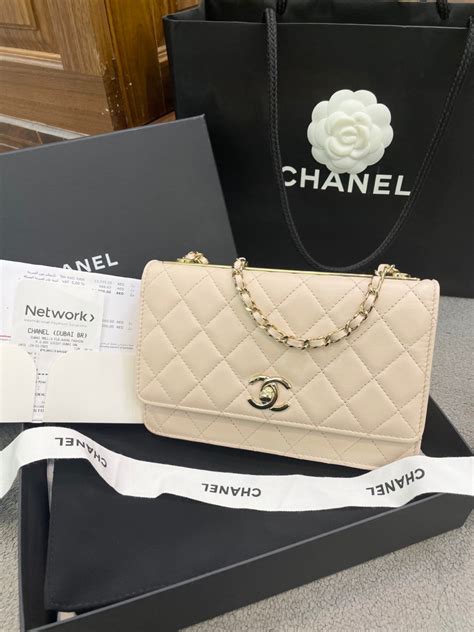 chanel trendy cc wallet on chain|chanel small wallet on chain.